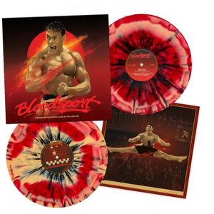 🐕 Waxwork Records "Bloodsport" Original Motion Picture Music "Splatter" Vinyl